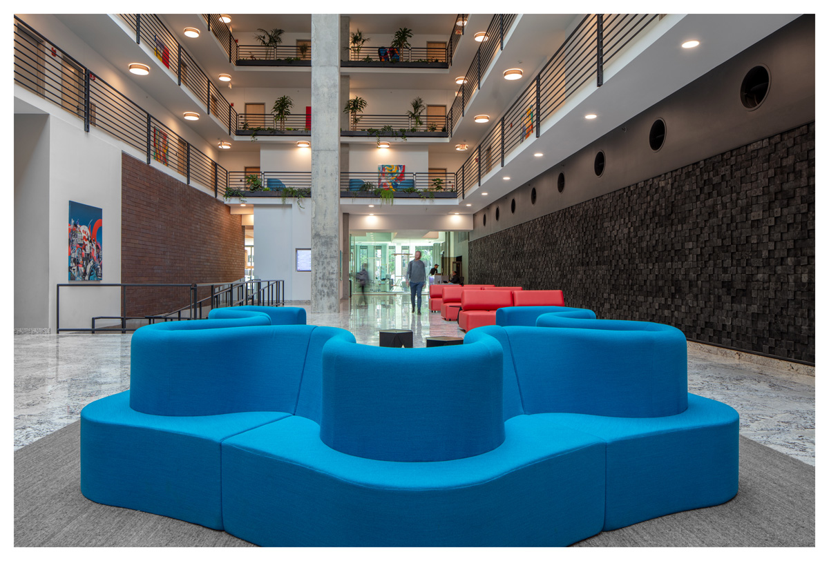 Furniture Spotlight: Verner Panton Cloverleaf Sofa at Optima Lakeview 
