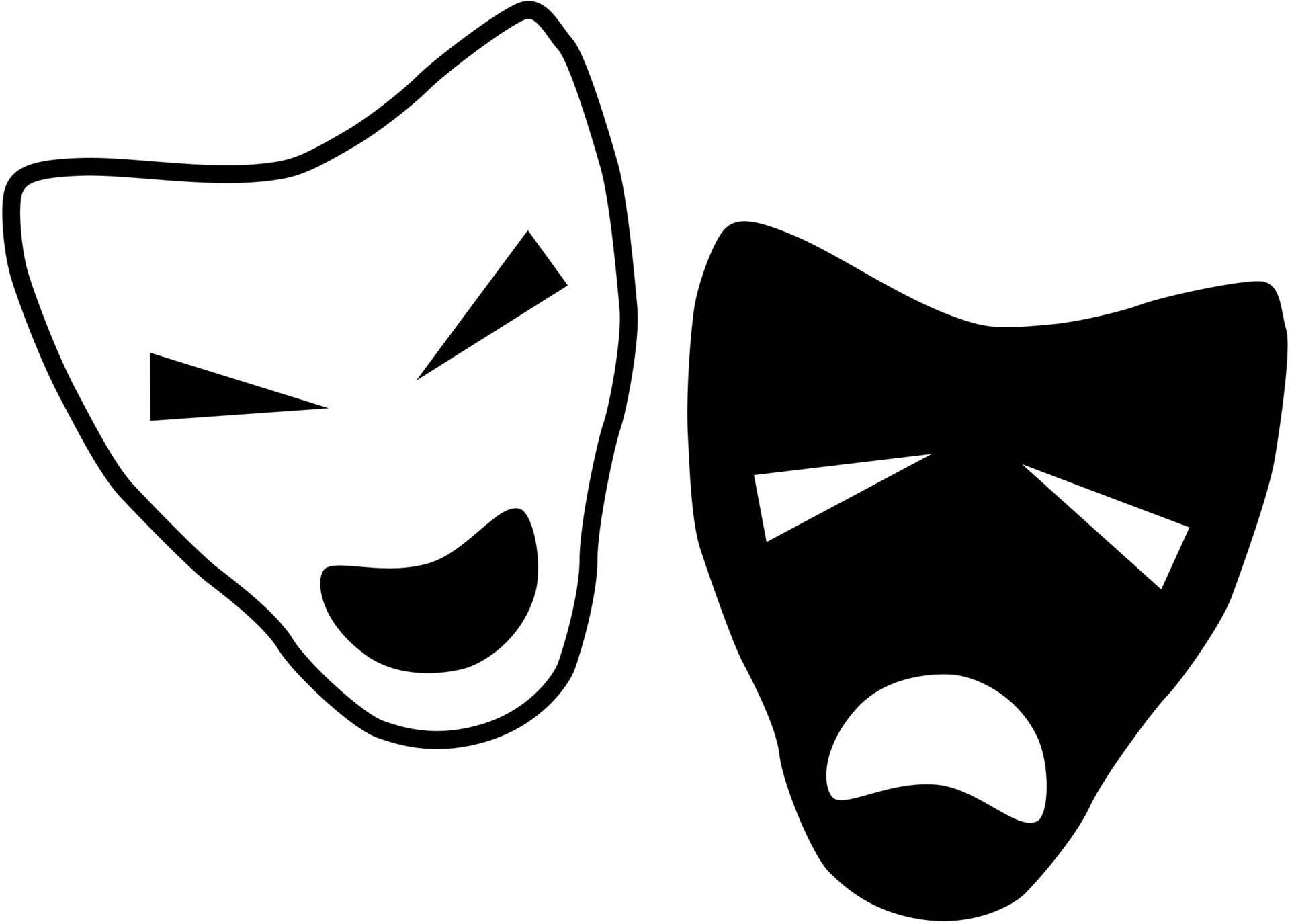 Optima Lakeview® Apartments in Chicago, IL Simple black and white drawing of two hands making shadow puppets of a dog and a bird.